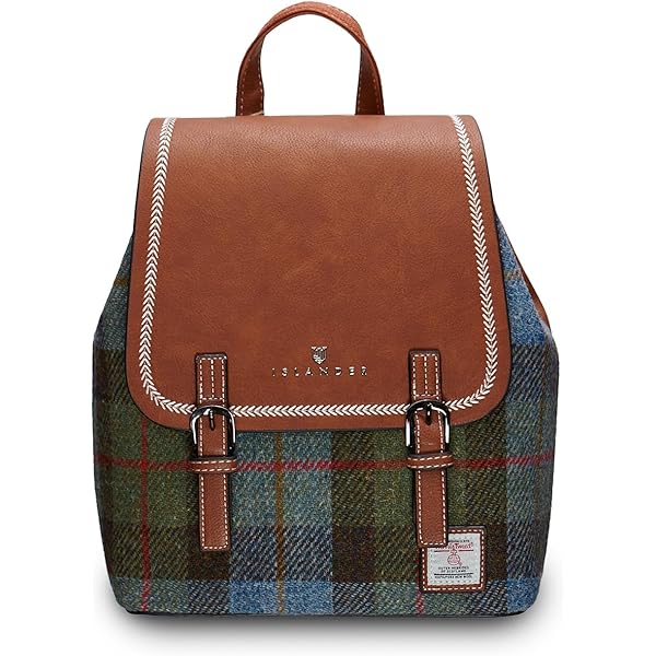 Amazon.com: Islander Harris Tweed Jura Backpack for Women (Fuchsia
