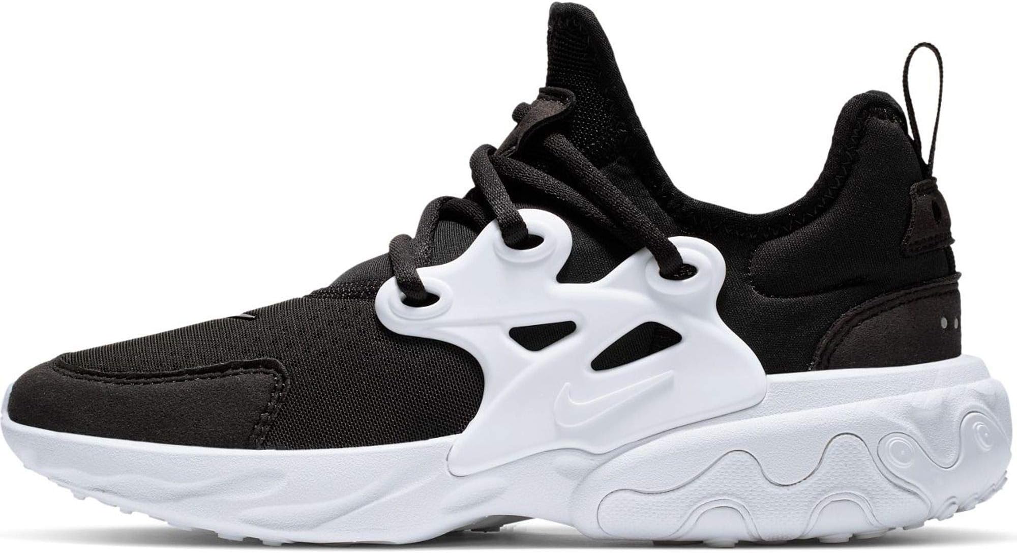 NikeReact Presto (gs) Kids Big Kids Bq4002-001 Size 3.5 Black/White