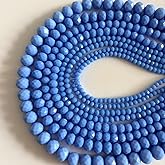 CrzBeadss 780Pcs Briolette Crystal Glass Beads for Jewelry Making, 3-10mm Faceted Blue Crystal Beads for Bracelets, Rondelle Glass Beads Bulk for Crafts Wine Charms Wind Chimes Suncatchers