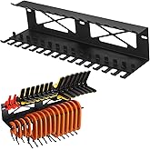 Shimeyao Clamps Rack Wall Mount Spring C Clamps Holder Tool Storage | 16.7 x 4.5 x 3 Inches, Tool Storage Rack for Small Tools Garage Shed Pegboard Workshop Home