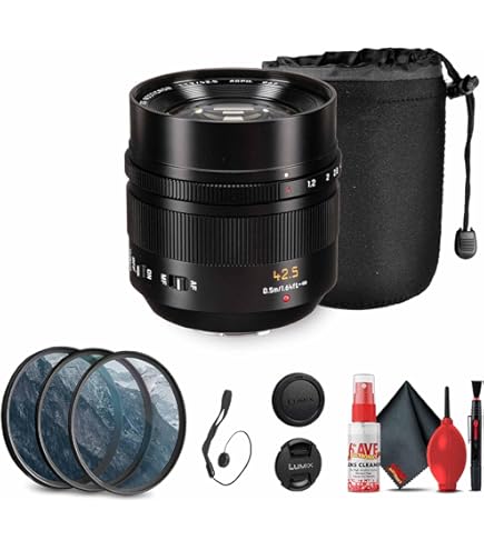 Amazon.com : PANASONIC LUMIX G LEICA DG NOCTICRON LENS, 42.5MM, F1