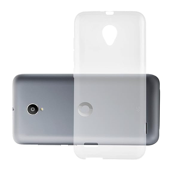 Cadorabo Hülle für Vodafone Smart Prime 6 - Hülle in VOLL TRANSPARENT – Handyhülle aus TPU Silikon im Ultra Slim 'AIR' Design