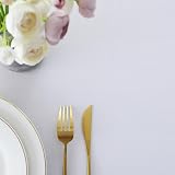 LivinEase 140x200cm White Tablecloth - Cotton Blend for 4-6 Seater view 5