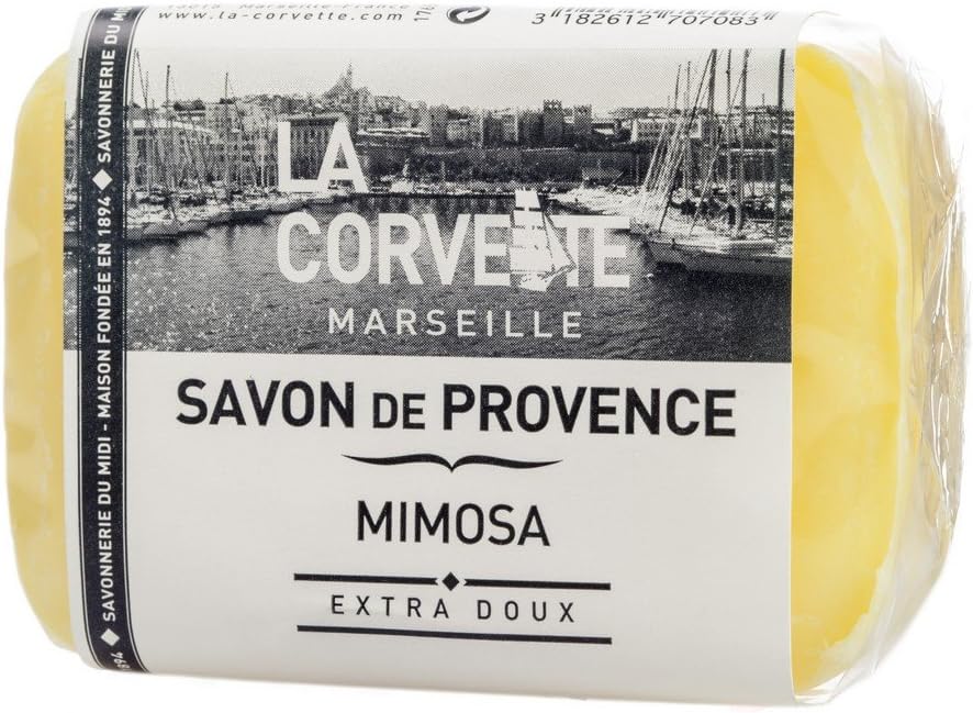 La Corvette Provence Mimosa Soap 100 g, 100 g (Pack of 1)