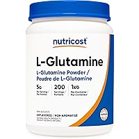Nutricost L-Glutamine Powder 1 KG - Unflavored, Non-GMO, Gluten Free