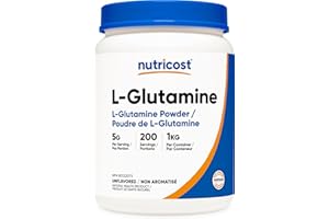 Nutricost L-Glutamine Powder 1 KG - Unflavored, Non-GMO, Gluten Free