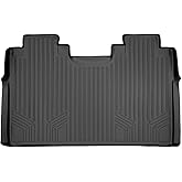 SMARTLINER Custom Fit Floor Mats 2nd Row Liner Compatible with 2015-2025 Ford F-150