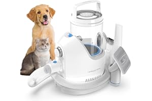 Neakasa P2 Pro Dog Grooming Kit, Dog Clippers Vacuum Suction 99% Hair, Pet Grooming with 5 Proven Tools, 2L Large-Capacity Easy Empty Dustbin for Dogs Cats Animals