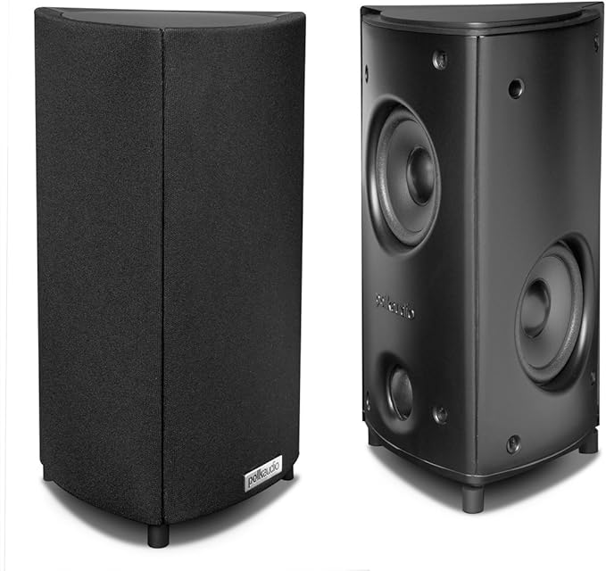 Polk Audio RM8 WideDispersion Array Satellite Speakers (Pair, Black
