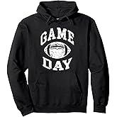 Game Day Football Graphic Pullover Hoodie