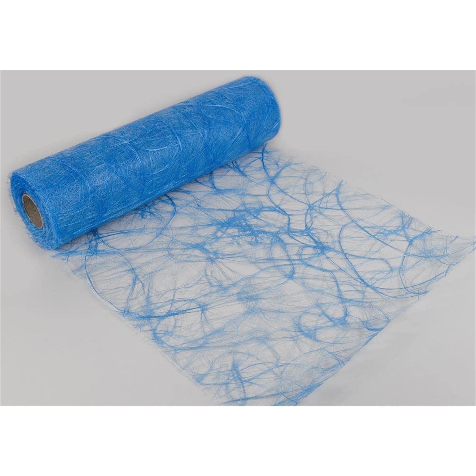 Sizoweb Table Runner 25 Metre Roll for Decoration for Various Occasions such as Easter, Christmas, Wedding or Christening (Colour: Light Blue, Dimensions: 30 cm x 25 m, Extra Durable, Washable)
