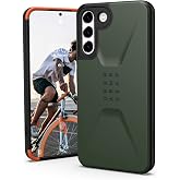 URBAN ARMOR GEAR UAG Designed for Samsung Galaxy S22 Plus Case Green Olive Sleek Ultra-Thin Shock-Absorbent Civilian Protective Cover, [6.6 inch Screen]