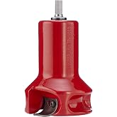 Lumberjack Tools Tenon Cutter for Log Furniture, 2" Diameter, Home Series Powder Coated Die Cast Aluminum Body, 1/2" Shank, Dual Blades Create a Radius Shoulder Profile, DIY Made in USA
