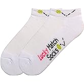 K. Bell women's Fun Sport & Drink Low Cut Socks - 1 Pairs - Cool & Cute Novelty No Show Gifts