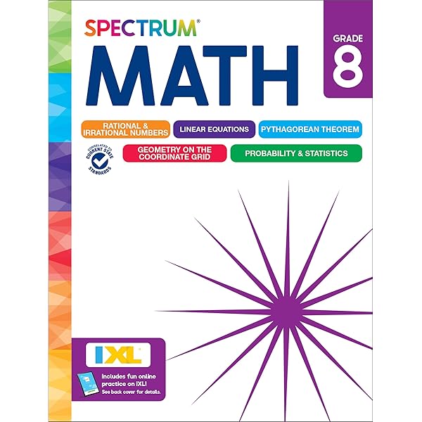 Amazon.com: Spectrum Grade 8 Critical Thinking for Math Workbook