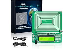 ELETECHSUP Adjustable Frequency Generator (0.01Hz-100KHz), 7.83Hz Schumann Resonance Generator with USB Cable and 3.5MM Audio Cable for Stress Relief, Improved Sleep, Meditation and Yoga