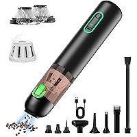 Mini Car Vacuum Cleaner Cordless Powerful, 20000PA Handheld Vacuum Cordless Suction USB Rechargeable，4 in 1 Portable Dust Bus