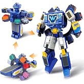 Super Wings Transforming Toys, 10 inch World Aircraft Transform Figures Toys, 3 in 1 Mode Rescue Bots Action Figure Toy Figures for 4-8 Year Old Boys, Plane Toy for Toddlers Kids Age 4 5 6 7 8