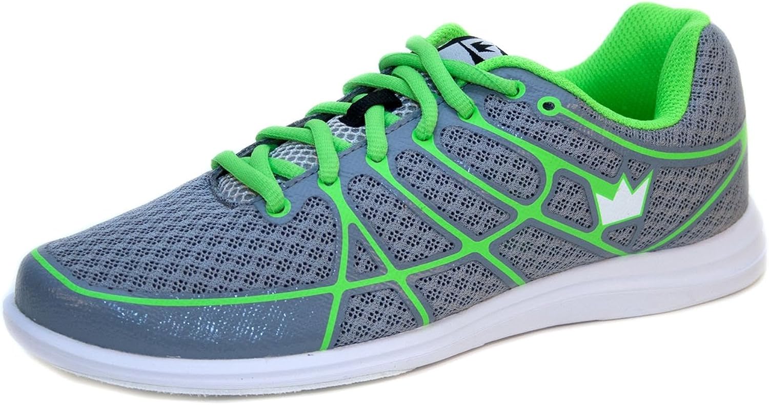 Brunswick Chaussures de Bowling Femme Aura Grey Lime Amazon.fr