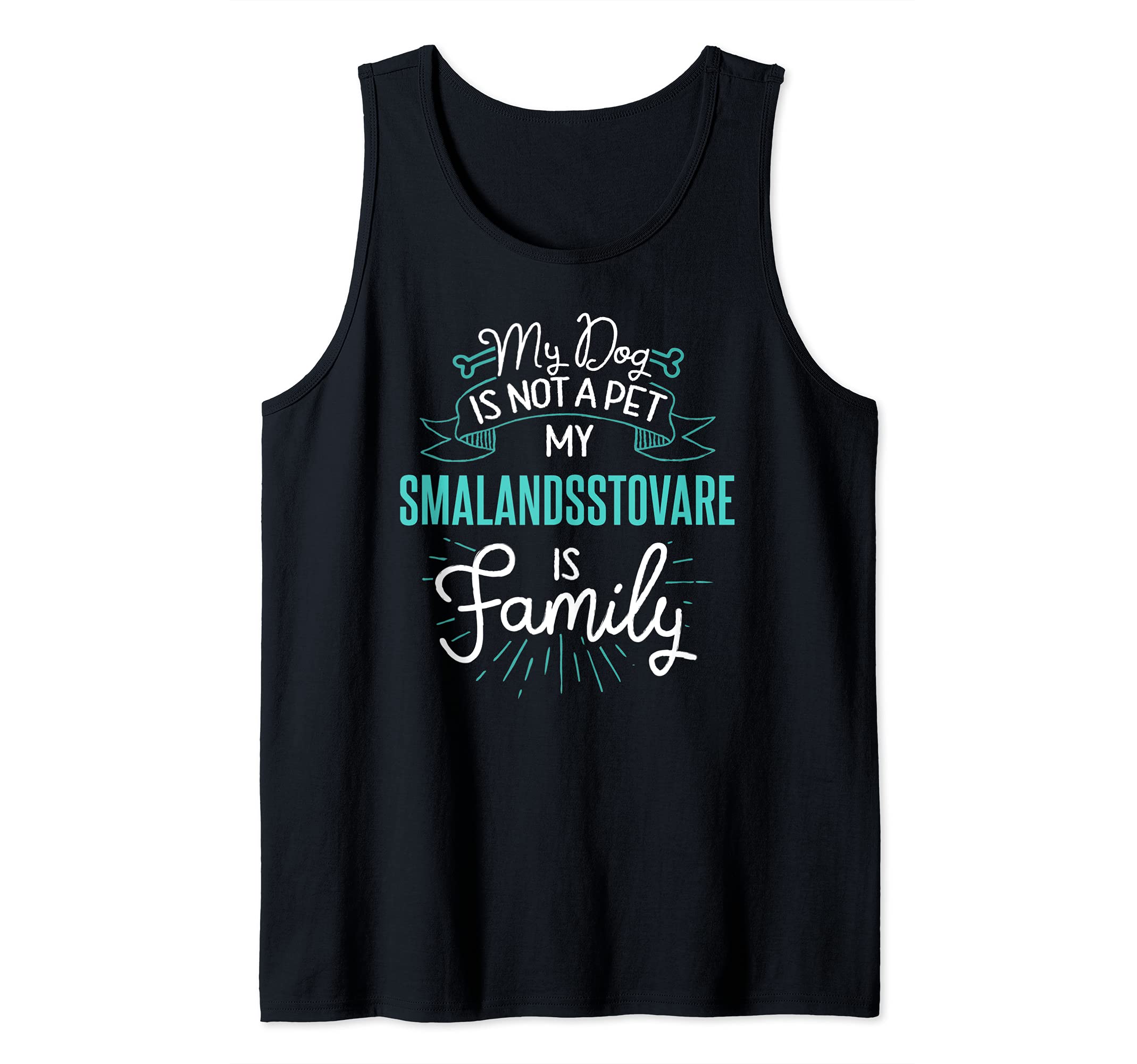 Cute Smalandsstovare Design Family Dog Giftn Tank Top