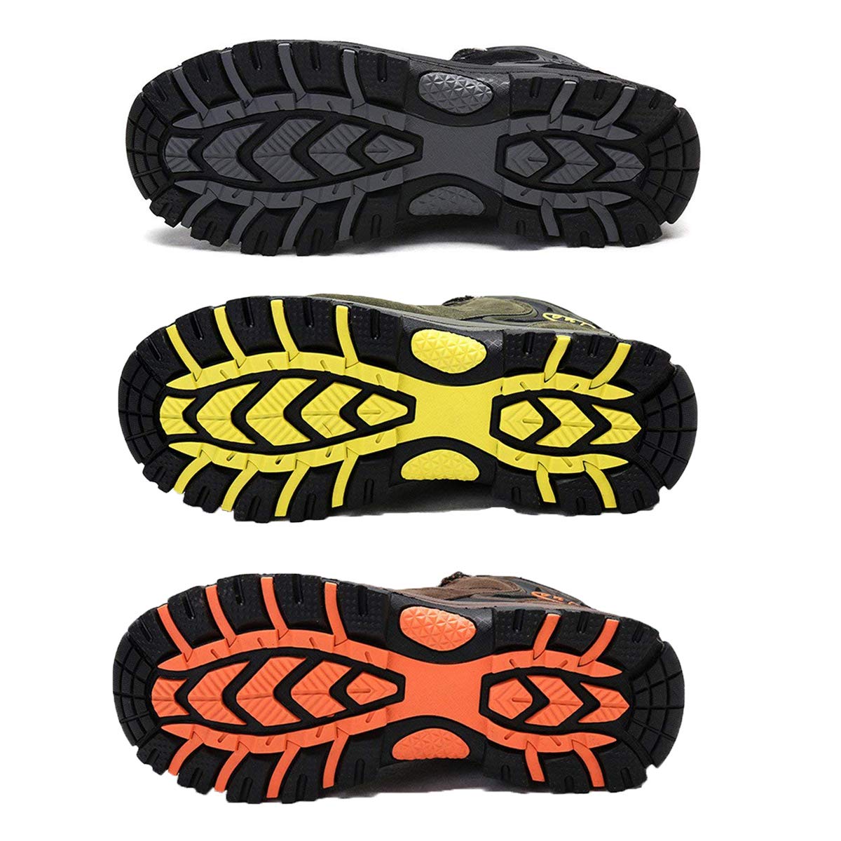 メンズウォーキングシューズ 透湿防水 通気性 登山靴（green 26）