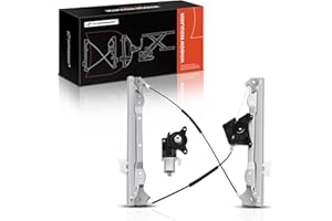 A-Premium Power Electric Window Regulator with (2 Pins) Motor Compatible with Chrysler Sebring 2007-2010 Front Left Driver, S