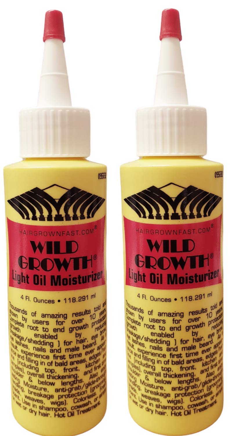 Wild Growth Light Oil Moisturizer 110 ml (Pack of 2)