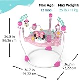 Bright Starts Disney Baby Minnie Mouse Activity Jumper Forever Besties 6mo+ view 7