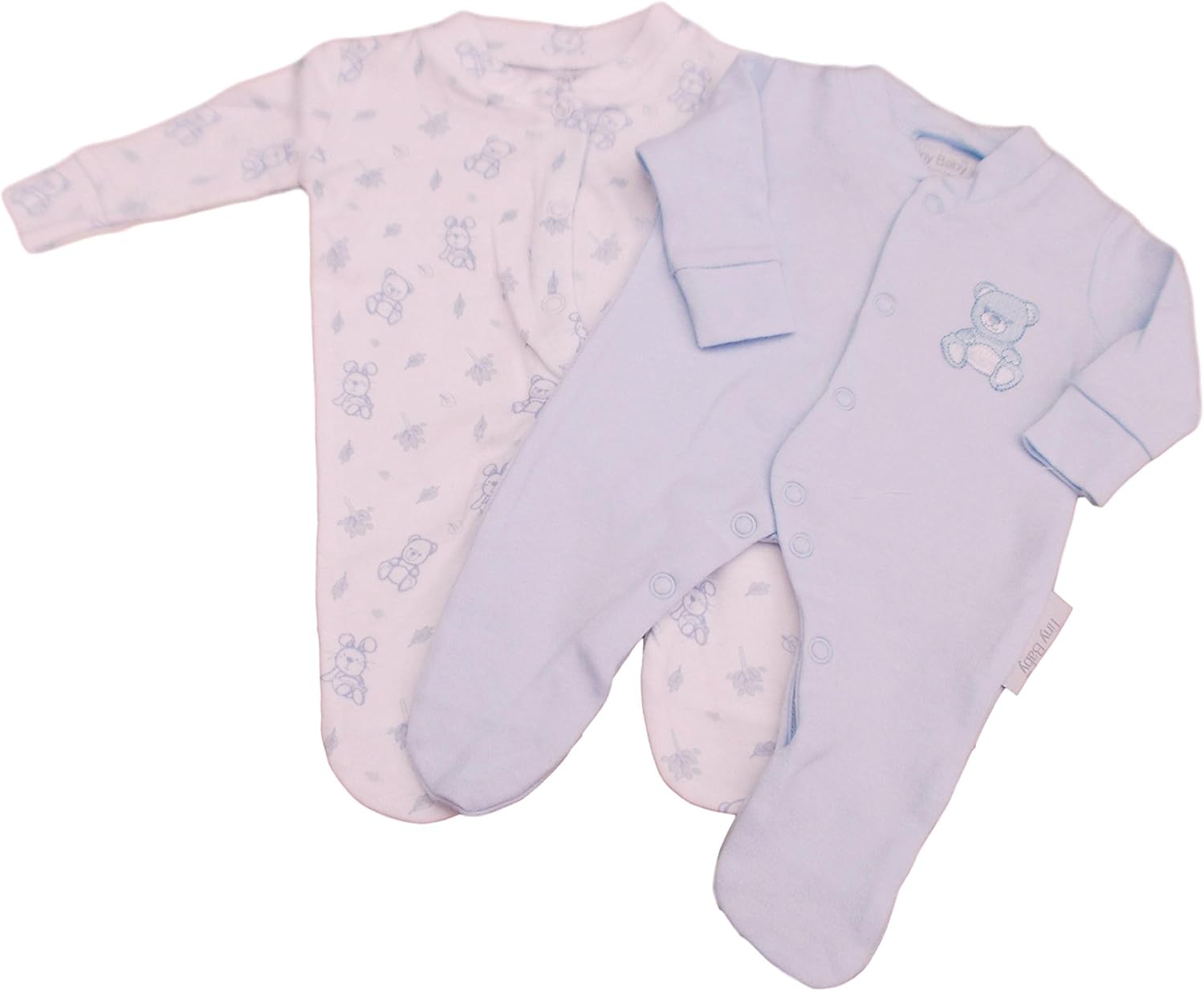 tiny baby sleepsuits