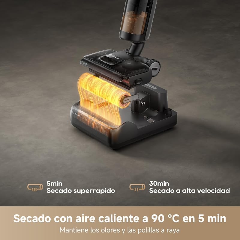 H12 Pro FlexReach Aspirador Seco y Húmedo, 18.000 Pa Succión