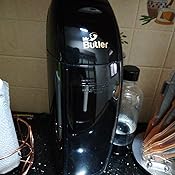 Mr. Butler Italia Sodamaker - Black with 2 Cylinder: Amazon.in: Home ...
