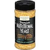 Frontier Co-op Premium Nutritional Yeast Flakes, 3.6 oz. - Vegan, Gluten-Free, Kosher, Non-Irradiated Seasoning, Dairy-Free C