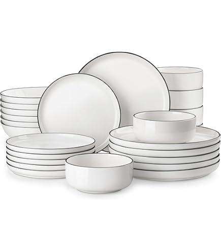 Amazon.com | Royal Doulton 1815 White 16-Piece Dinnerware