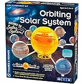 Thames & Kosmos Orbiting Solar System STEM Kit | Build a Rotating Solar System Model | Planets Revolve Using a Windup Motor | Explore Gear Ratios | Science Fairs | Difficulty Level: Intermediate Small