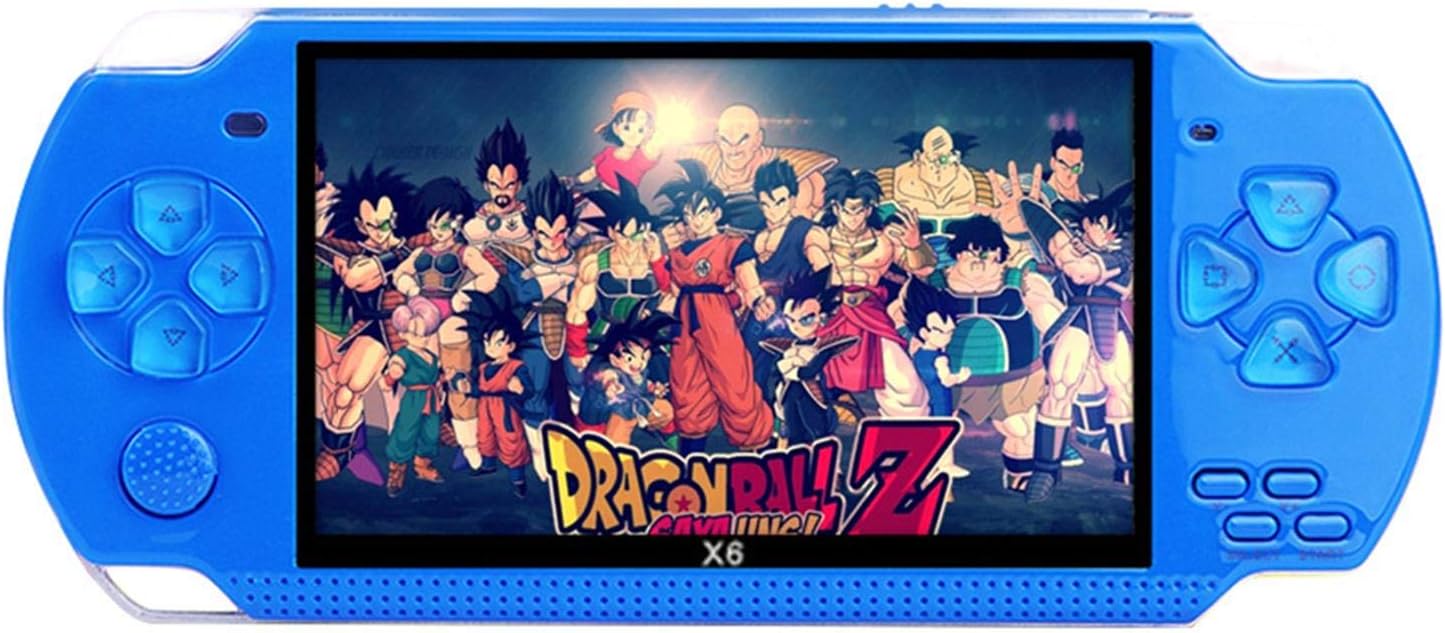 4.3 Inch 32 Bit Handheld Pocket Game Machine,Built-in 10000 Games 8GB Portable Console MP4 Player