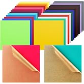 Geetery 30 Pack 3mm Cast Acrylic Sheets for Laser Cutting, 6 X 6 Inch | 1/8 Thick, Opaque Colored Acrylic Sheet with Protective Paper, Bulk for DIY Crafts Laser Cutting, Engraving, Signs Home Decor