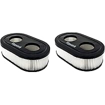 Filtres à Air Pour Tondeuse Briggs & Stratton - Lot De 2, Compatibles Modèles 550e-550EX, Références 798452, 593260