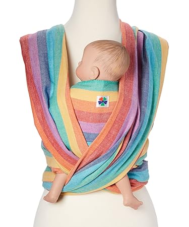 rainbow baby wrap carrier
