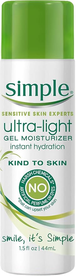 simple ultra light gel moisturizer