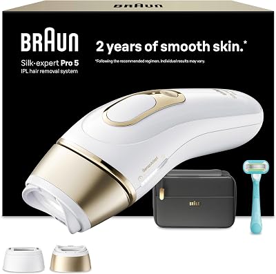 Braun IPL Hair Removal Device PL5251 for Women Pro Silk Expert Pro 5 with 2