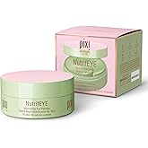 Pixi Beauty NutrifEYE Soothing Rose Under Eye Gel Patches | Eye Masks for Puffy Eyes with Rose, Aloe Vera, and Chamomile to Hydrate, Calm, and Depuff | 30 pairs / 60 patches