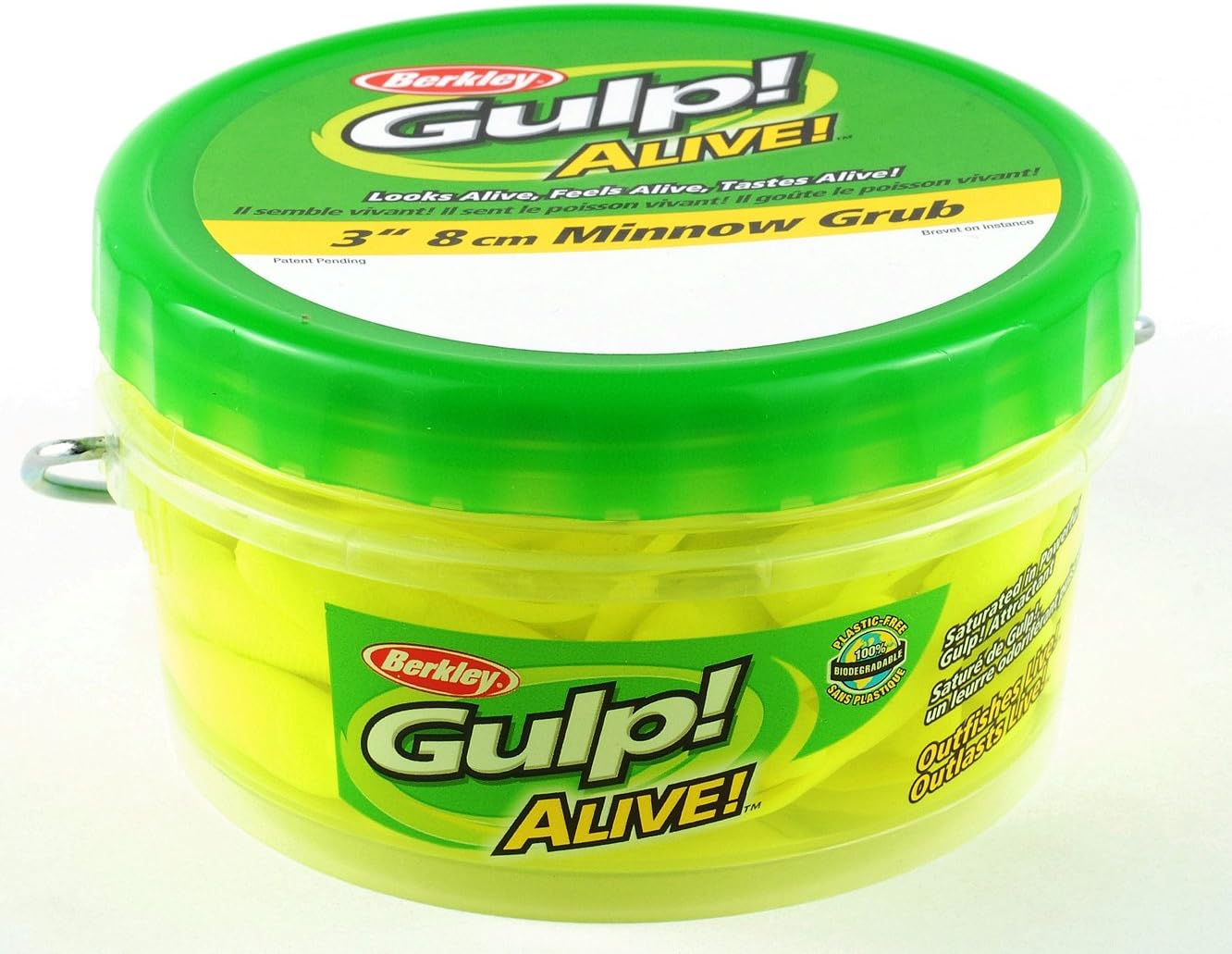 White gulp minnow grub Clearance