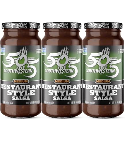 Amazon.com: 505 Southwestern Green Chile Salsa, Tomatillo, Garlic