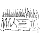 35 PCS Oral Dental Extraction EXTRACTING Elevators Forceps BY SURGICALONLINE