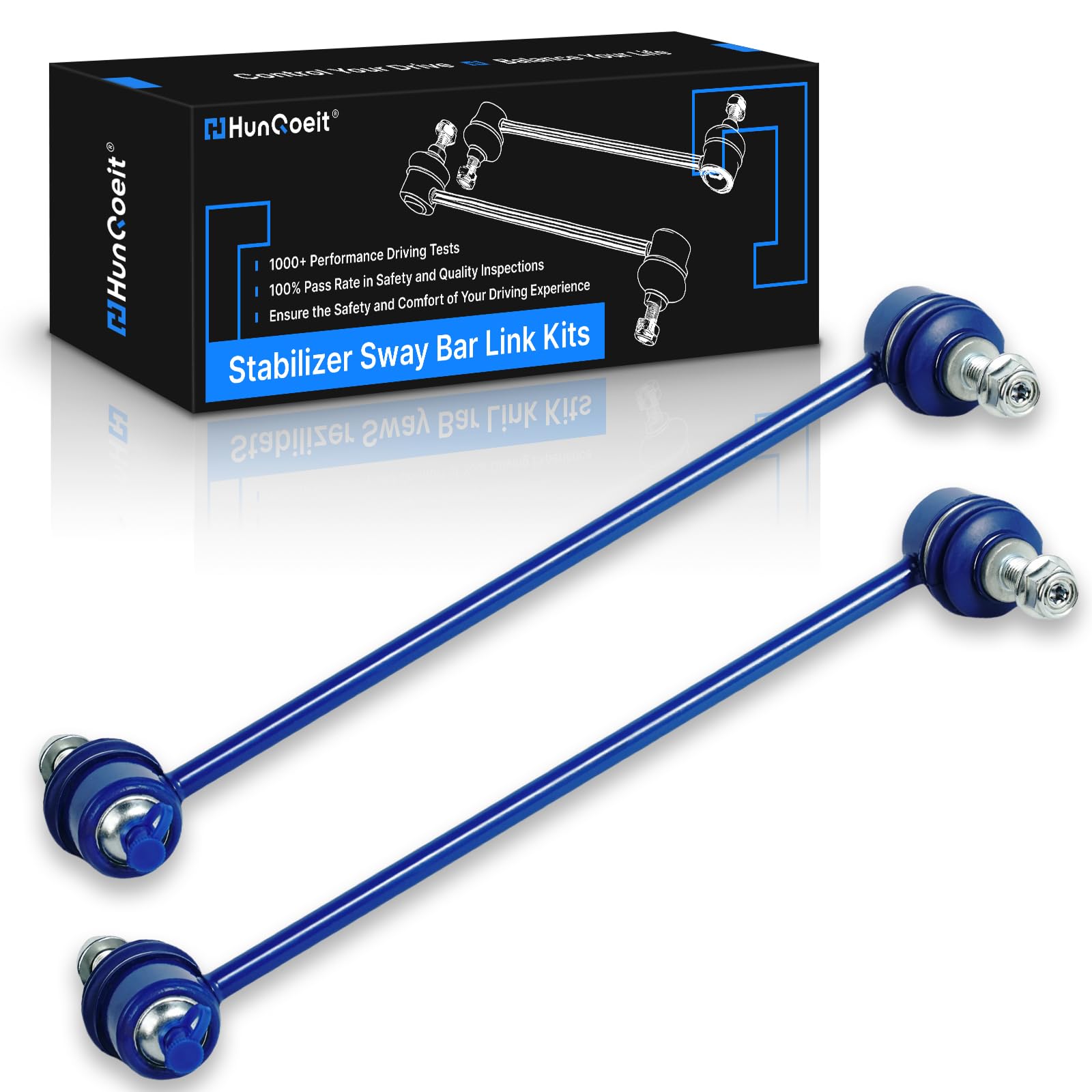 Photo 1 of Hunqoeit K750865 2Pcs Front Stabilizer Sway Bar End Link Fit for Acura 2019 2020 2021 2022 2023 RDX, Fit for Honda 2018-2024 Accord, 2019 2020 2021 2022 Insight 2016-2023 Civic, 2020-2024 CR-V