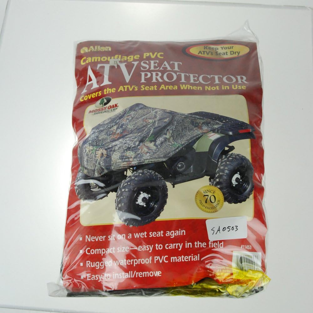 Allen ATV Seat Protector PVC Mossy Oak Camoflage
