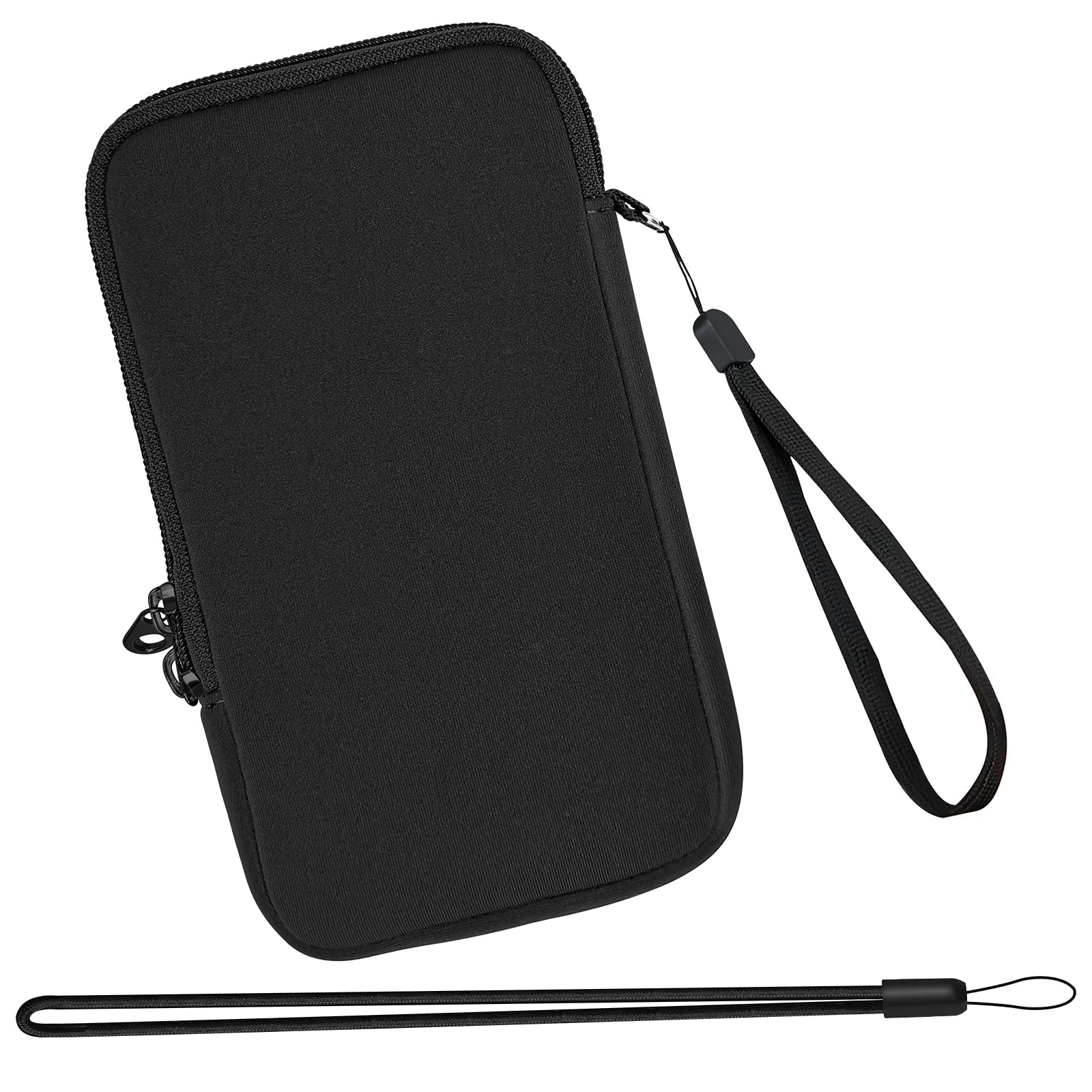 XBERSTAR Soft Carrying Pouch Sleeve Case Neoprene Bag Cover for Texas Instruments TI-83 TI-89 TI-84 Plus C Silver Edition Graphing Calculator (Black)