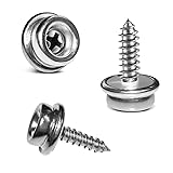 YeeBeny 50PCS Stainless Steel Screws Marine Grade
