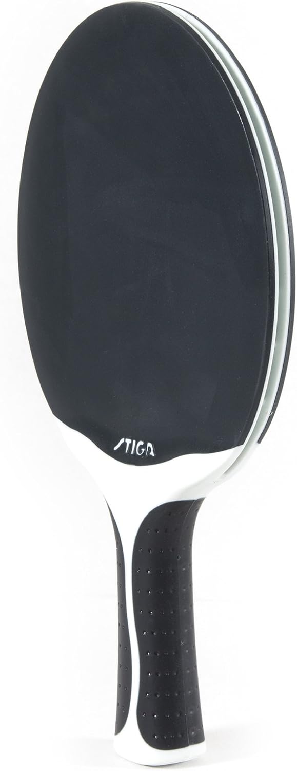 STIGA Flow Water and Shock Resistant Indoor/Outdoor Table Tennis Racket (Black) : Ping Pong Paddle Outdoor : Sports & Outdoors