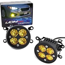 Smoke JDM Fog Lights Kit With Switch & Harness For 2008-2011 Subaru Impreza